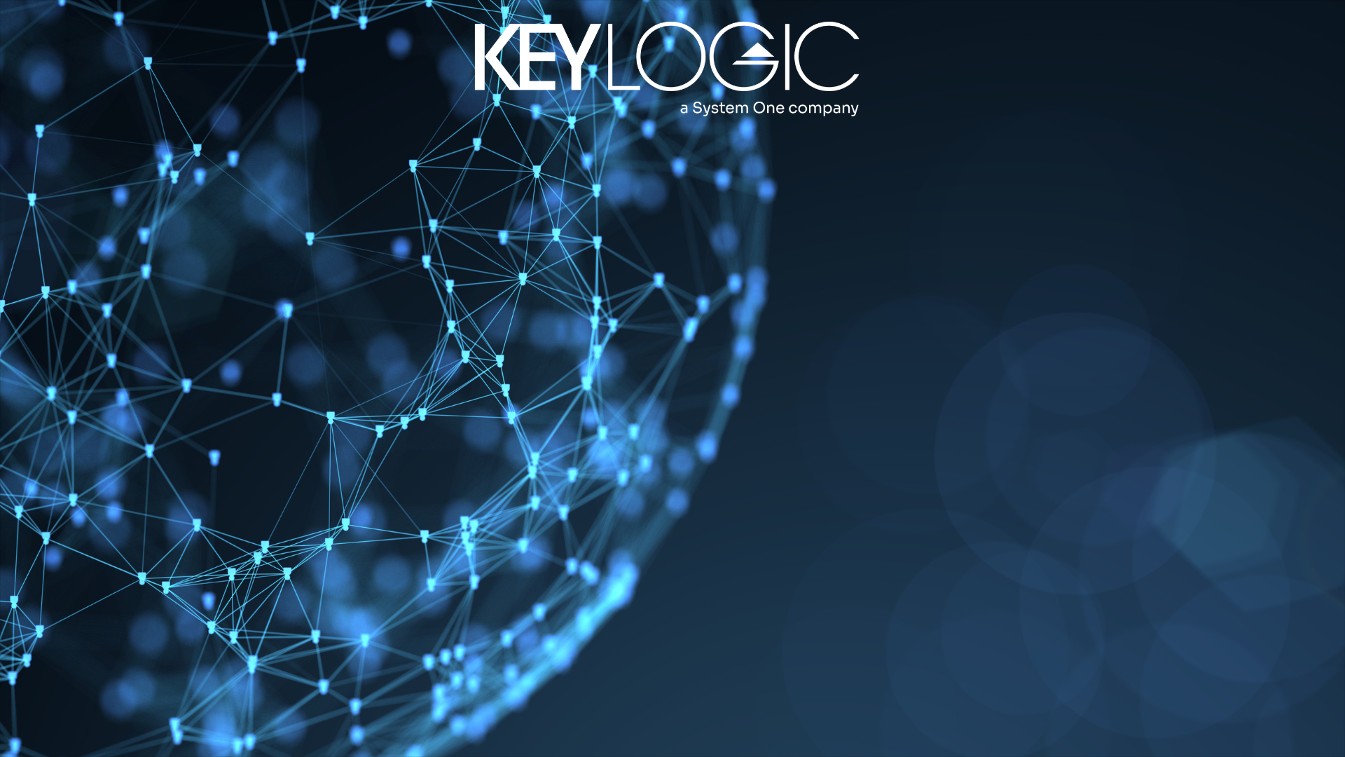 Tech transfer represented as hundreds of lines and nodes in the shape of a sphere